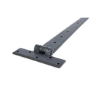 Beeswax 15" Penny End T Hinge (pair) | From The Anvil - T Hinges - From The Anvil - Yester Home