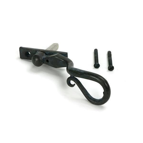 Beeswax 16mm Shepherd's Crook Espag - LH - Espag. Fasteners - From The Anvil - Yester Home
