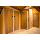 Beeswax 18" Penny End T Hinge (pair) | From The Anvil-T Hinges-Yester Home