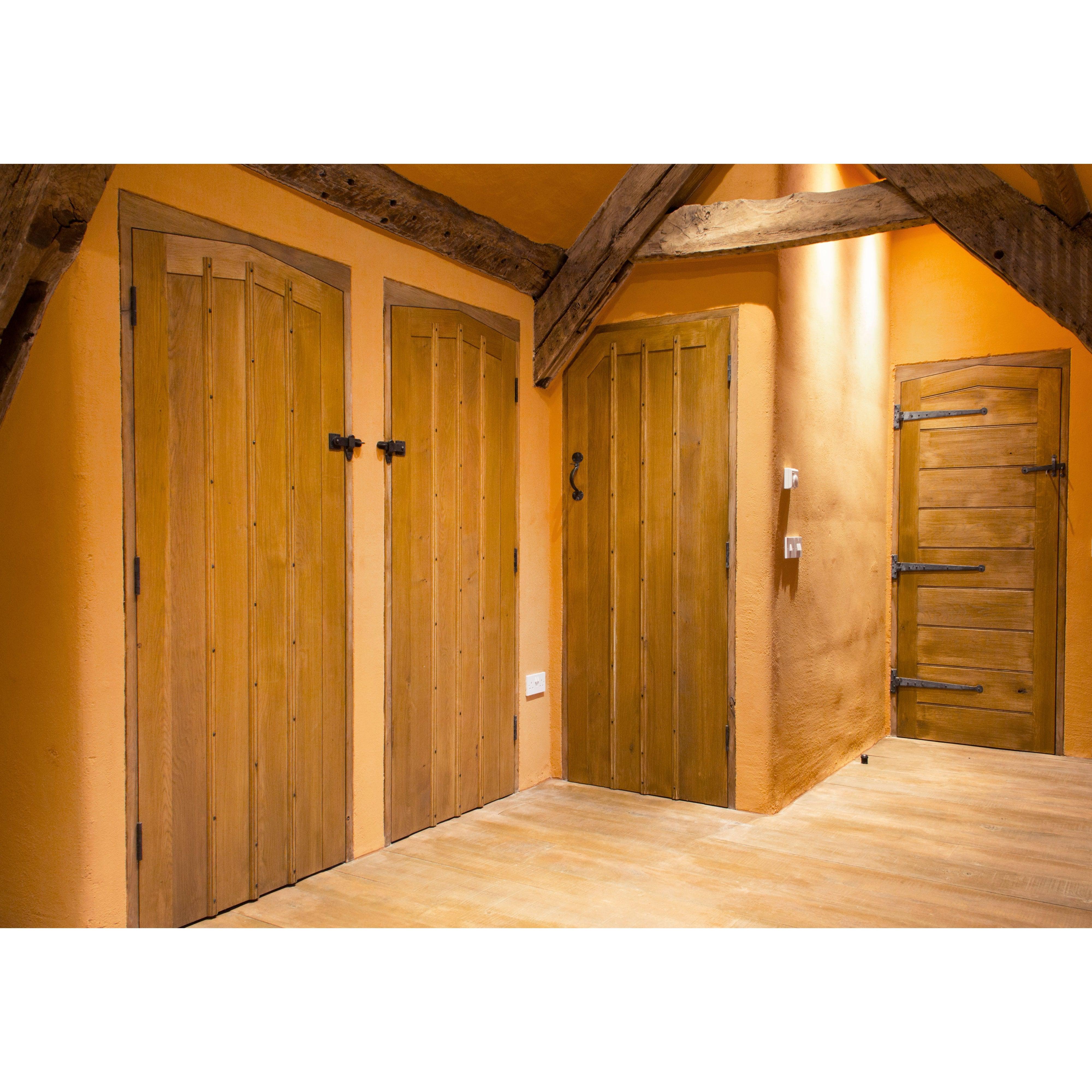 Beeswax 18" Penny End T Hinge (pair) | From The Anvil-T Hinges-Yester Home