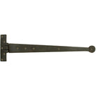 Beeswax 18" Penny End T Hinge (pair) | From The Anvil - T Hinges - From The Anvil - Yester Home