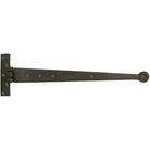 Beeswax 18" Penny End T Hinge (pair) | From The Anvil-T Hinges-Yester Home