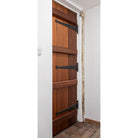 Beeswax 22" Penny End T Hinge (pair) | From The Anvil-T Hinges-Yester Home