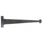Beeswax 22" Penny End T Hinge (pair) | From The Anvil - T Hinges - From The Anvil - Yester Home