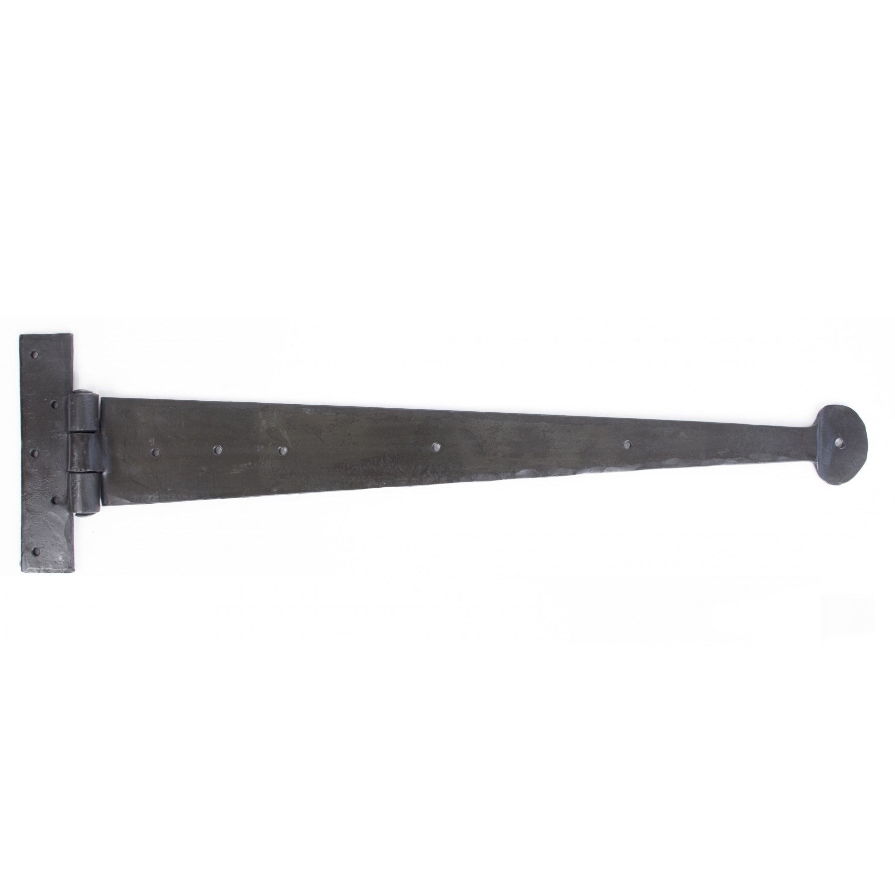 Beeswax 22" Penny End T Hinge (pair) | From The Anvil-T Hinges-Yester Home