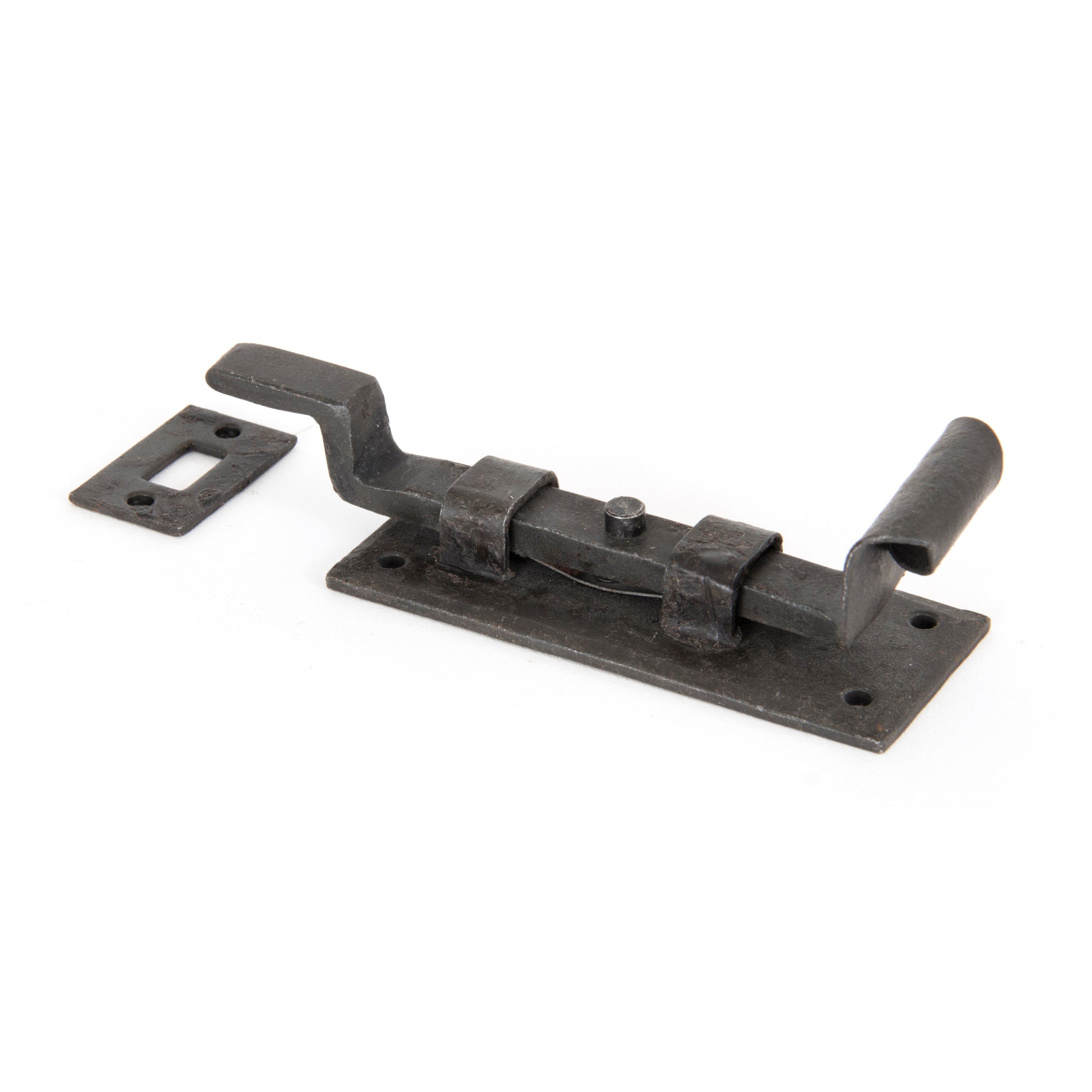 Beeswax 4" Cranked Door Bolt | From The Anvil-Bolts-Yester Home
