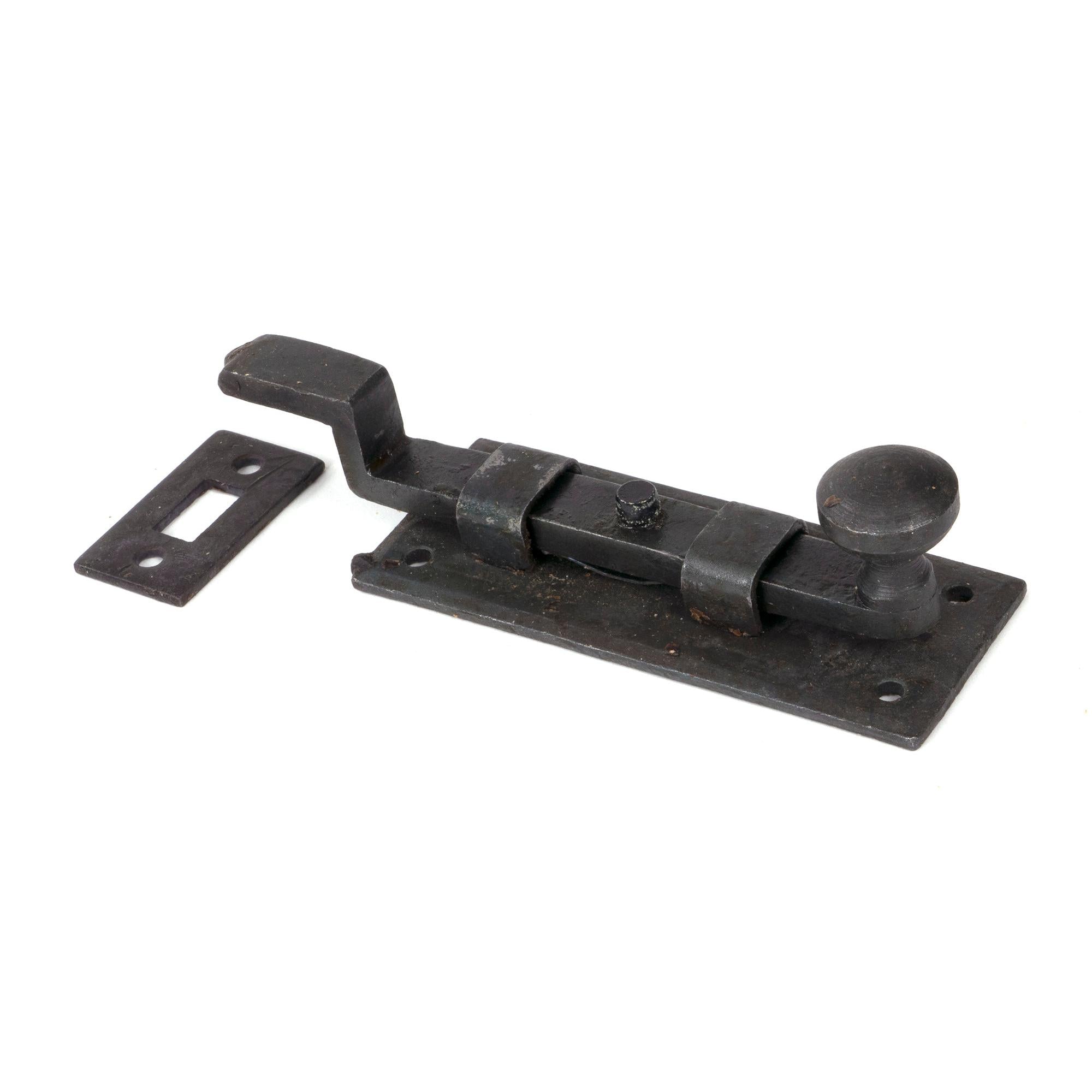 Beeswax 4" Cranked Knob Bolt | From The Anvil - Bolts - From The Anvil - Yester Home