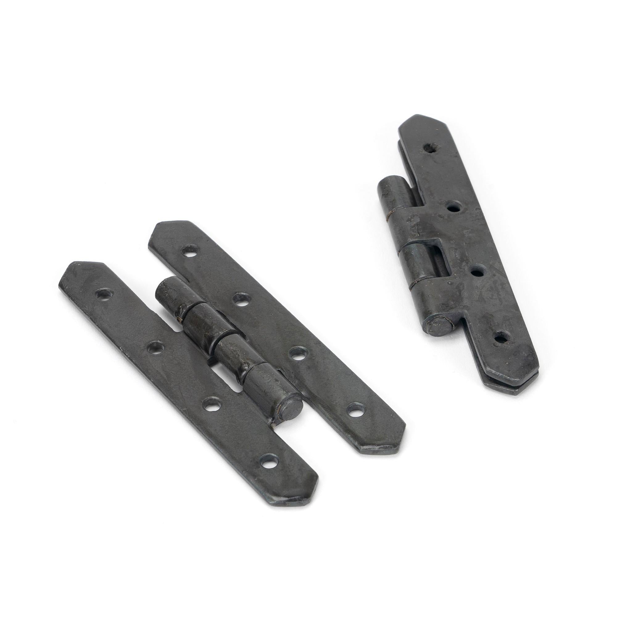 Beeswax 4" H Hinge (pair) | From The Anvil - H & HL Hinges - From The Anvil - Yester Home