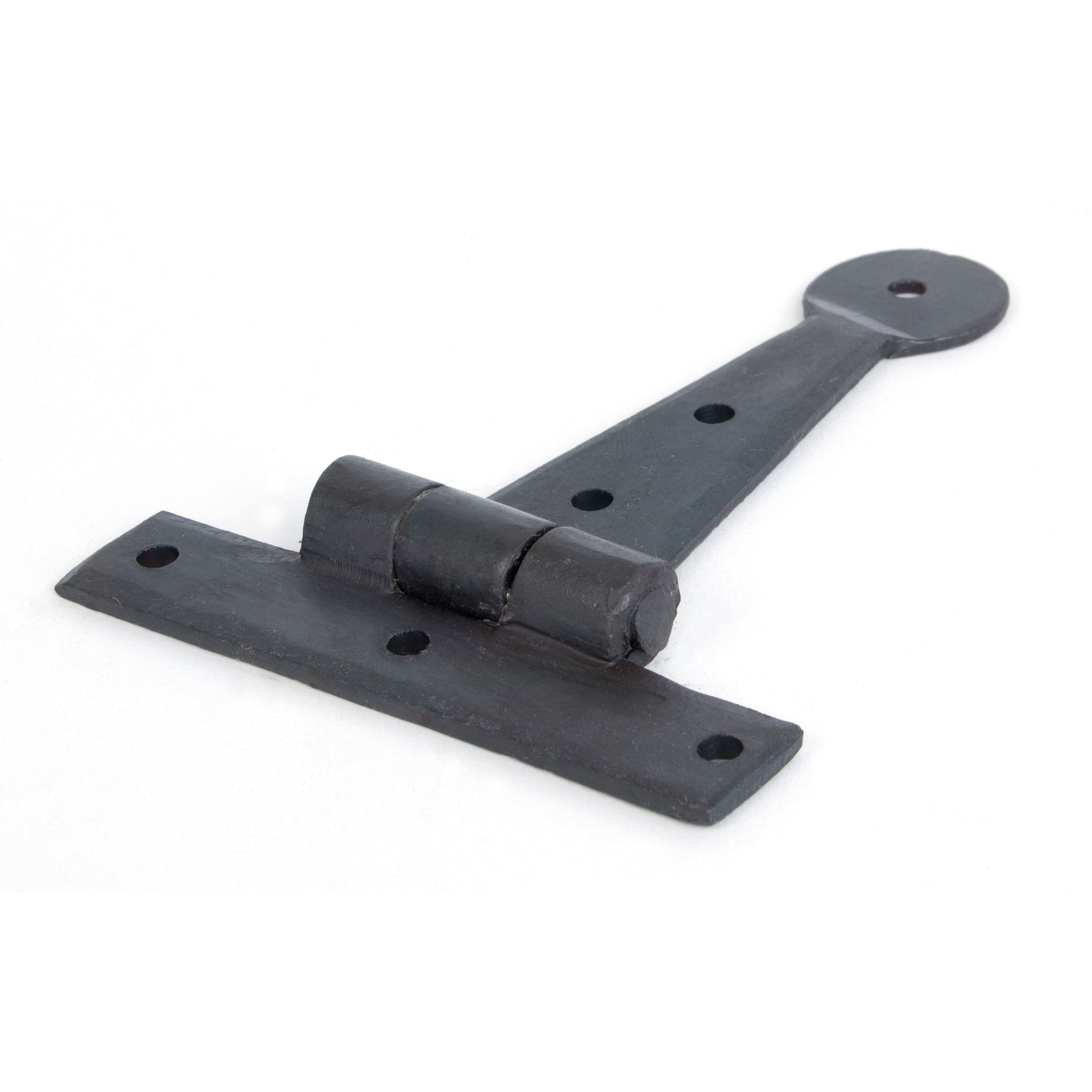Beeswax 4" Penny End T Hinge (pair) | From The Anvil-T Hinges-Yester Home