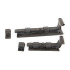 Beeswax 4" Straight Door Bolt | From The Anvil - Bolts - From The Anvil - Yester Home