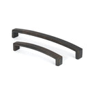Beeswax 5 1/2" Ribbed Pull Handle | From The Anvil-Pull Handles-Yester Home