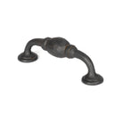 Beeswax 5" Hammered D Handle | From The Anvil - D Handles - From The Anvil - Yester Home