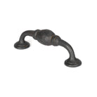 Beeswax 5" Hammered D Handle | From The Anvil-D Handles-Yester Home