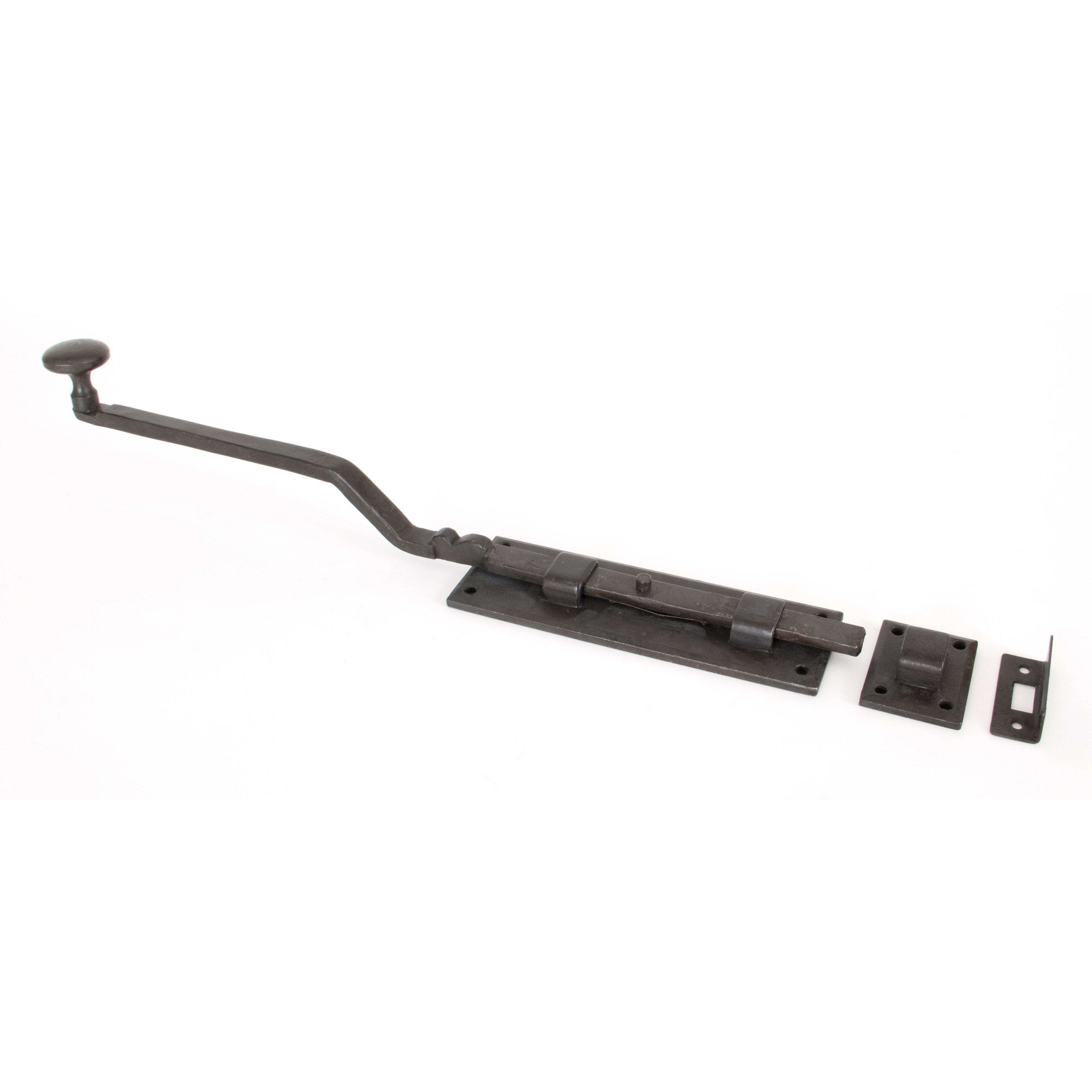 Beeswax 6" French Door Bolt | From The Anvil-Bolts-Yester Home