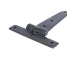 Beeswax 6" Penny End T Hinge (pair) | From The Anvil - T Hinges - From The Anvil - Yester Home