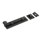 Beeswax 6" Straight Knob Bolt | From The Anvil-Bolts-Yester Home