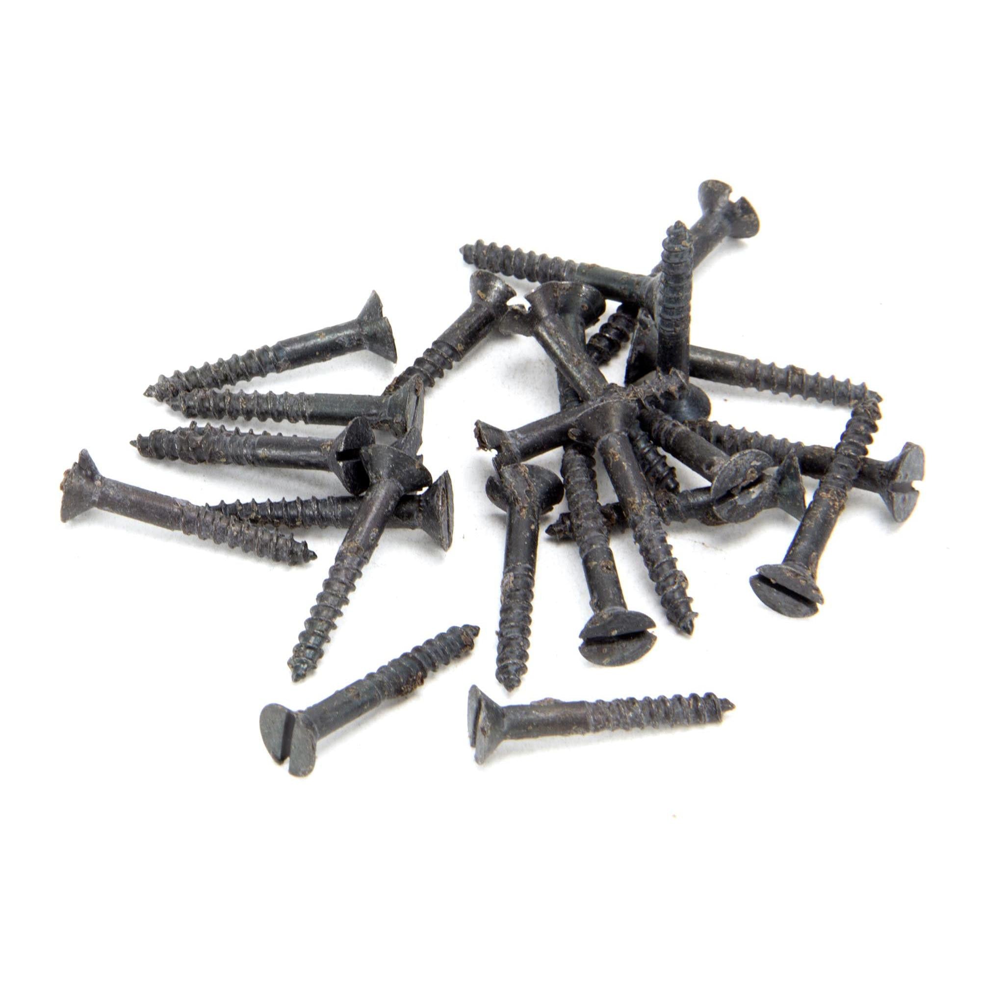 Beeswax 6 x 1" Countersunk Screws (25) | From The Anvil - Screws & Bolts - From The Anvil - Yester Home