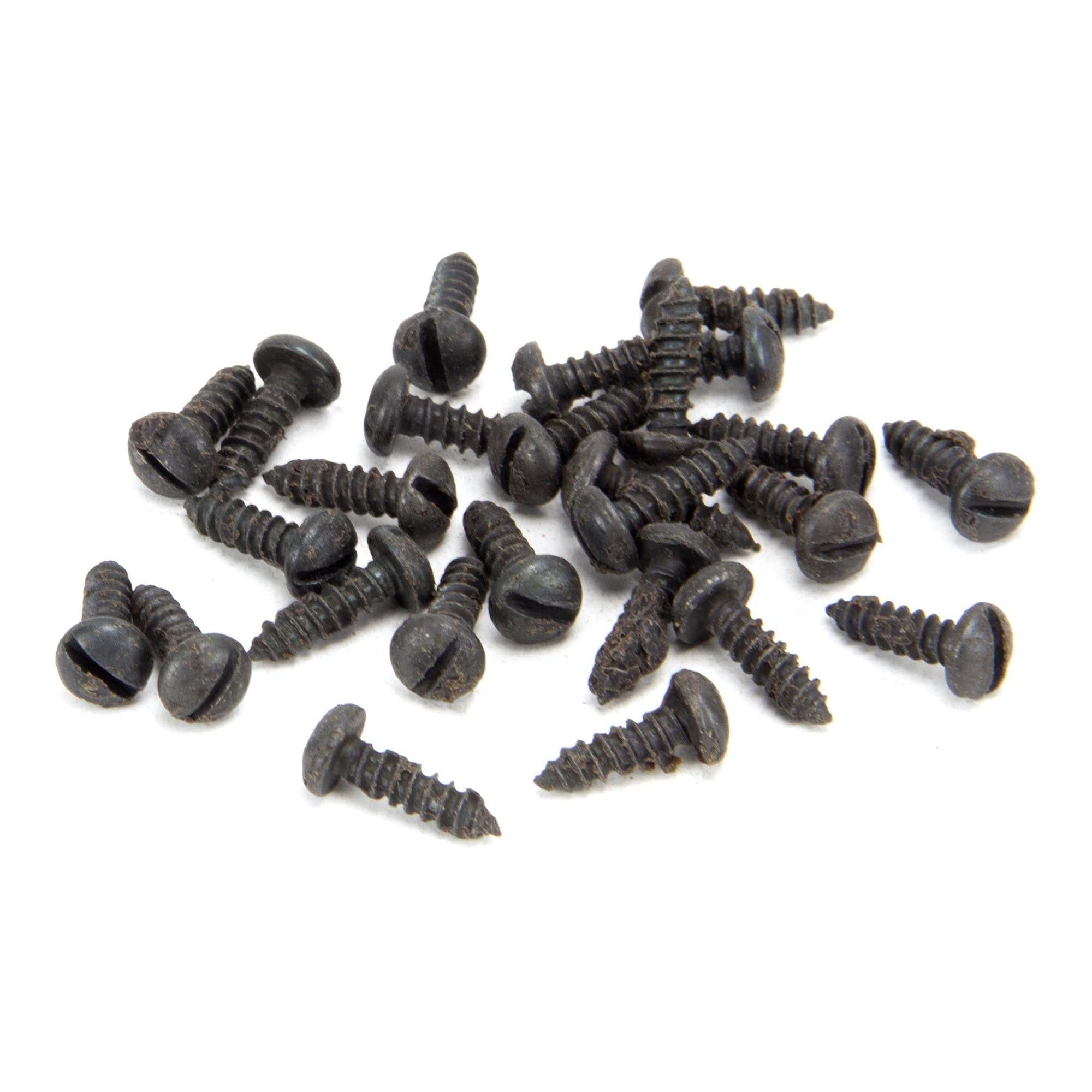 Beeswax 6 x 1/2" Round Head Screws (25) | From The Anvil - Screws & Bolts - From The Anvil - Yester Home