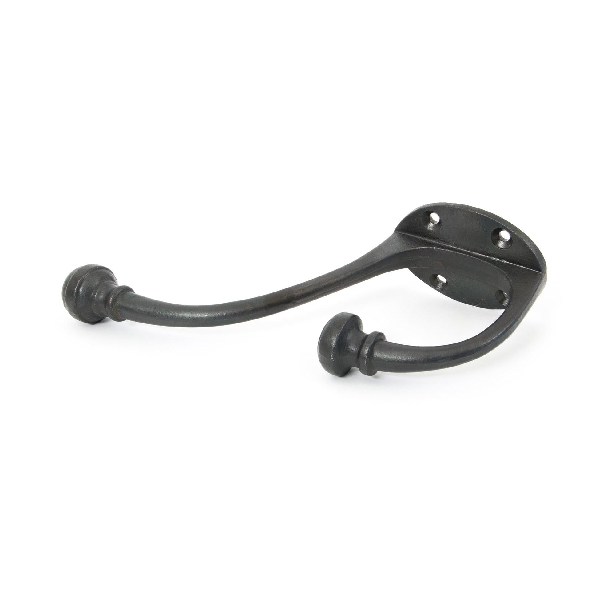 Beeswax 7 3/4" Hat & Coat Hook | From The Anvil - Coat Hooks - From The Anvil - Yester Home