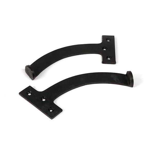 Beeswax 7" Quadrant Stay (Pair) | From The Anvil-Stays-Yester Home