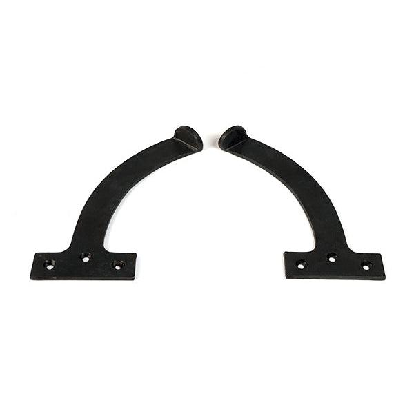 Beeswax 7" Quadrant Stay (Pair) | From The Anvil-Stays-Yester Home