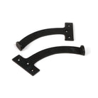 Beeswax 7" Quadrant Stay (Pair) | From The Anvil - Stays - From The Anvil - Yester Home