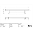Beeswax 800mm Pull Handle | From The Anvil - Door Pull Handles - From The Anvil - Yester Home