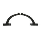 Beeswax 8.5" Quadrant Stay (Pair) | From The Anvil-Stays-Yester Home