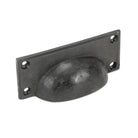 Beeswax Art Deco Drawer Pull | From The Anvil-Drawer Pulls-Yester Home