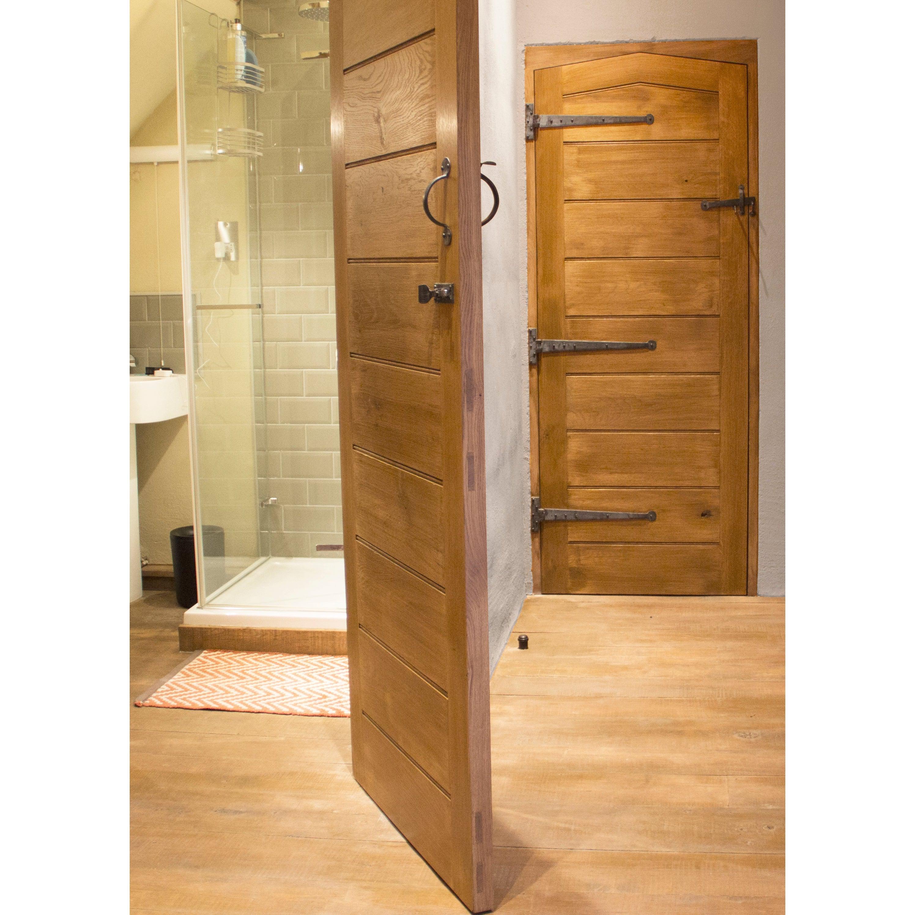 Beeswax Floor Mounted Door Stop | From The Anvil-Door Stops-Yester Home