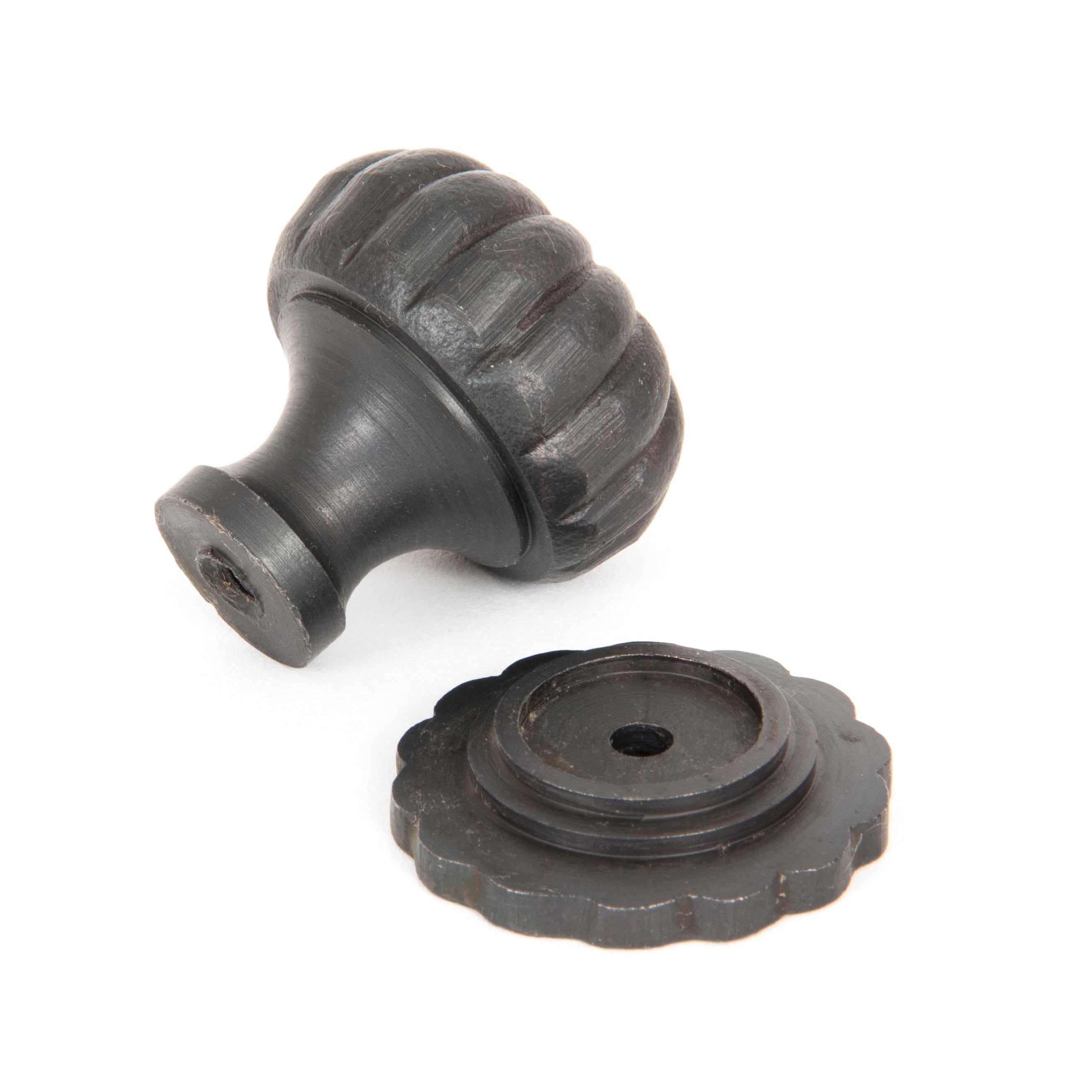 Beeswax Flower Cabinet Knob - Large | From The Anvil-Cabinet Knobs-Yester Home