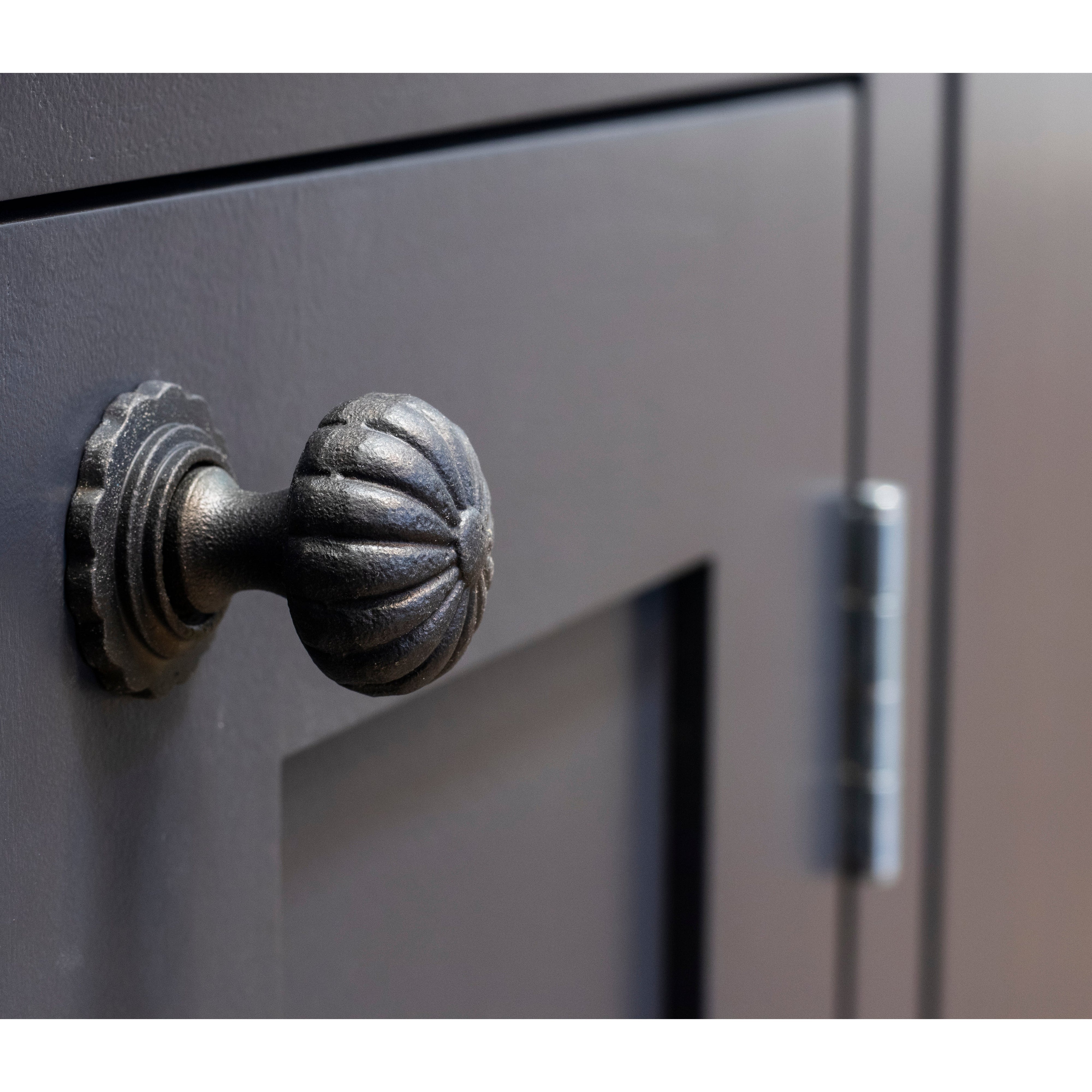 Beeswax Flower Cabinet Knob - Small | From The Anvil-Cabinet Knobs-Yester Home