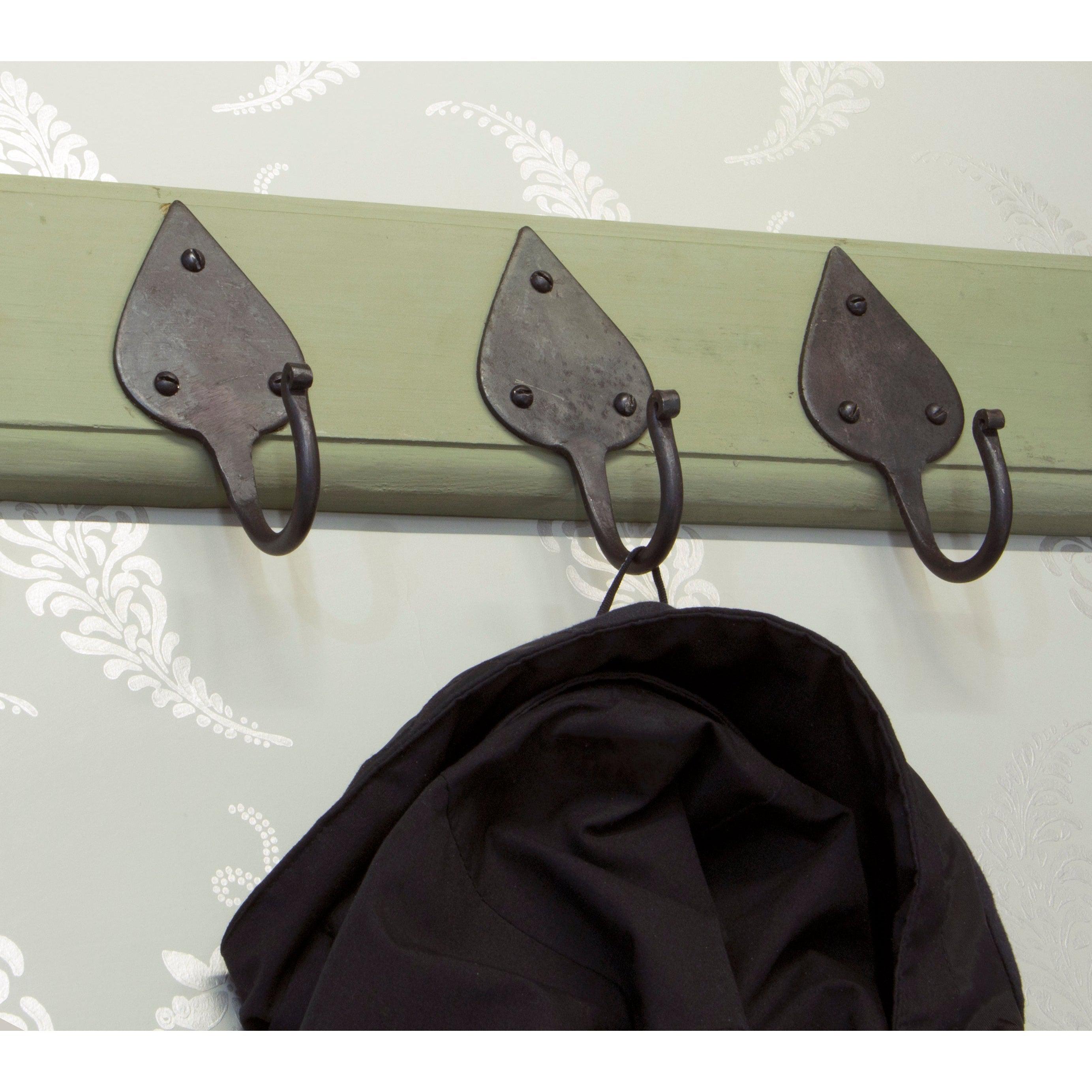 Beeswax Gothic Coat Hook | From The Anvil-Coat Hooks-Yester Home