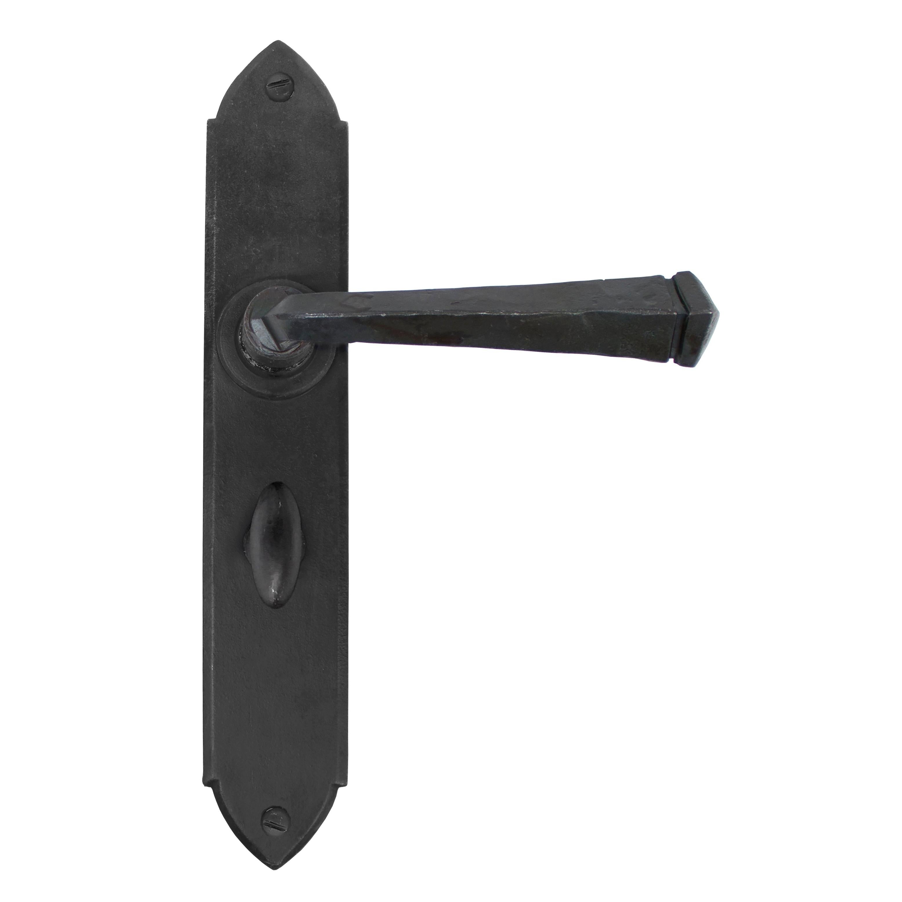 Beeswax Gothic Lever Bathroom Set | From The Anvil - Lever Bathroom - From The Anvil - Yester Home