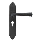 Beeswax Gothic Lever Euro Lock Set | From The Anvil - Lever Euro - From The Anvil - Yester Home