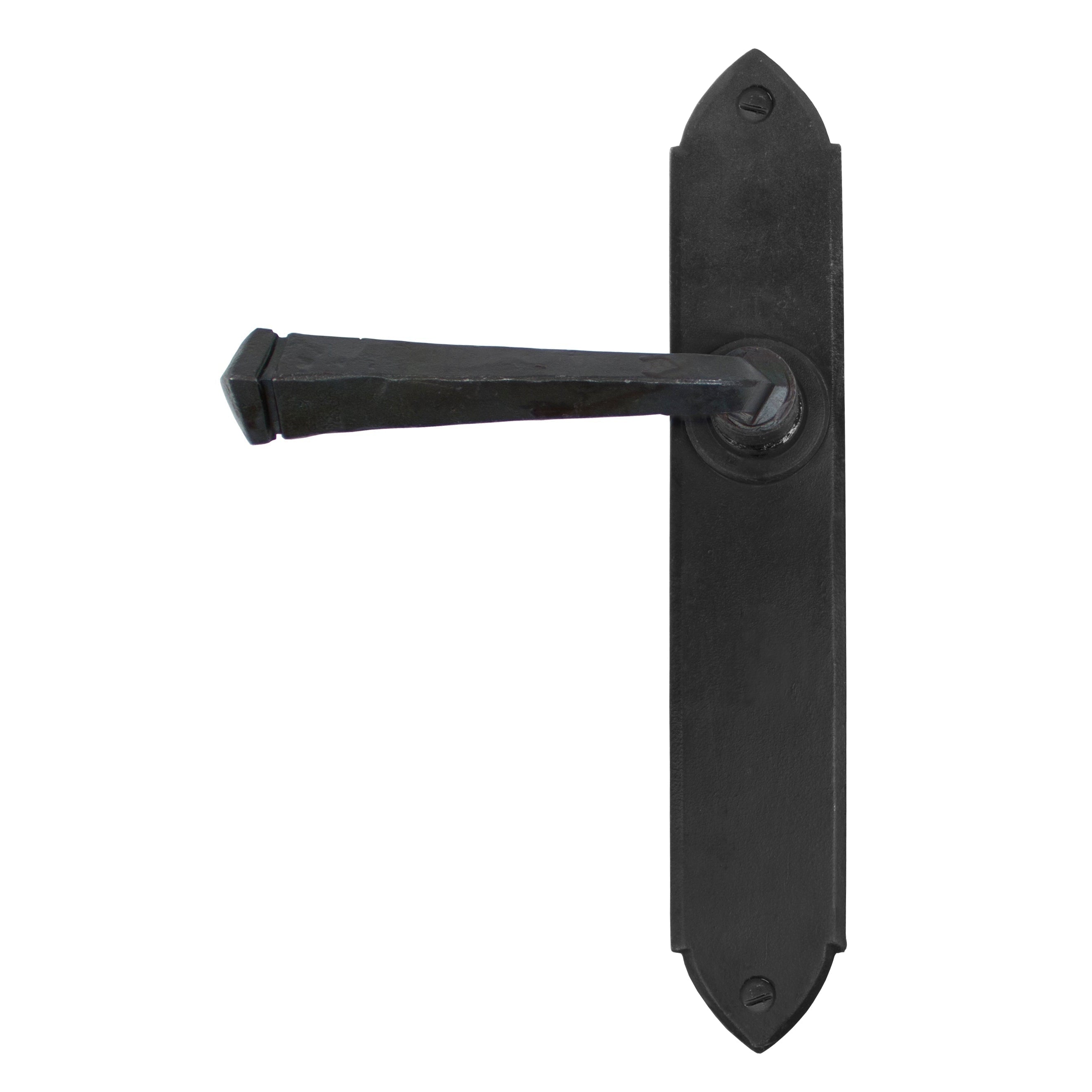 Beeswax Gothic Lever Latch Set | From The Anvil-Lever Latch-Yester Home
