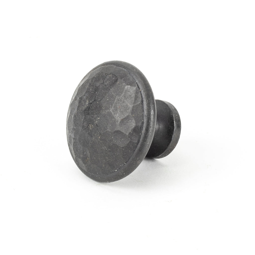 Beeswax Hammered Cabinet Knob - Large | From The Anvil