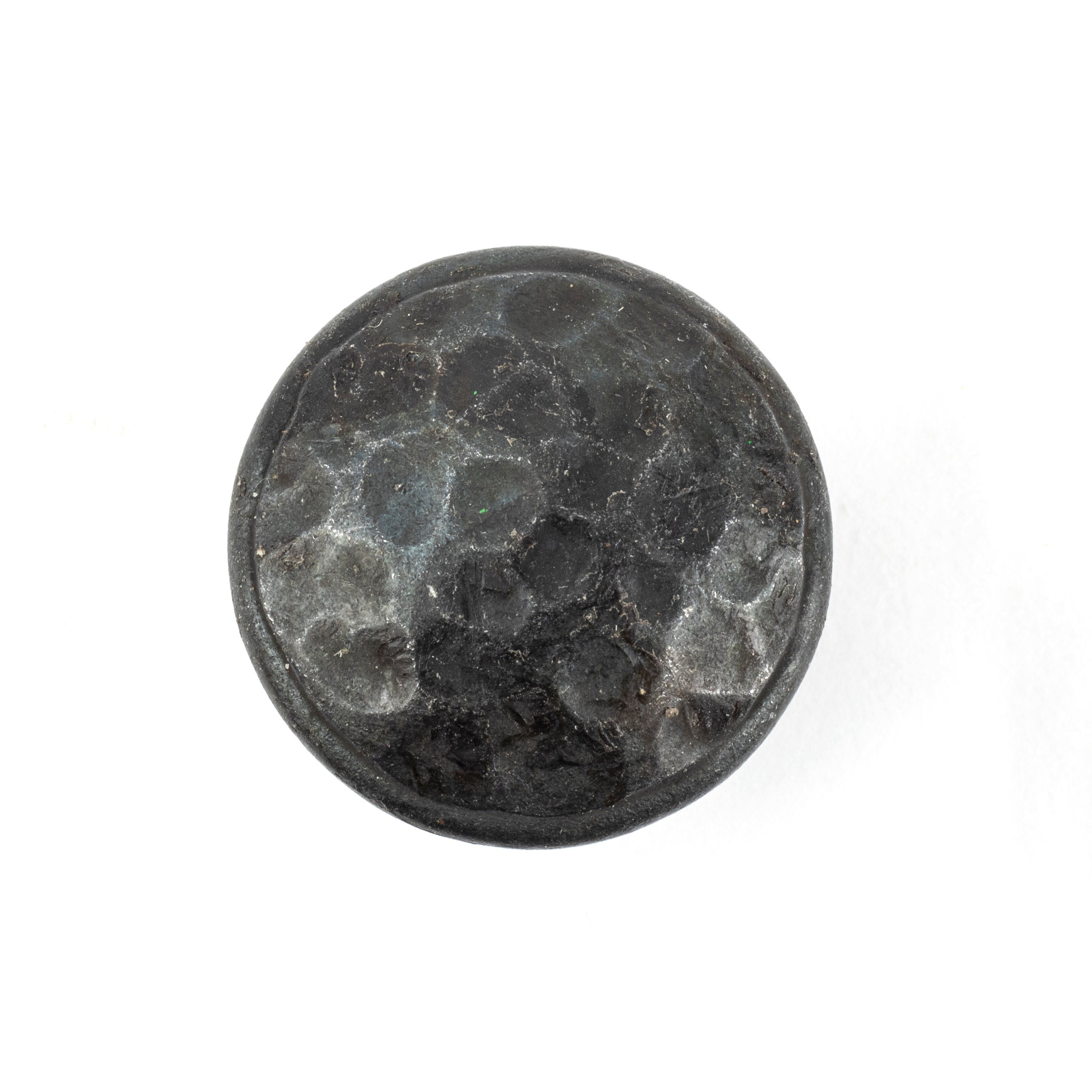 Beeswax Hammered Cabinet Knob - Medium | From The Anvil-Cabinet Knobs-Yester Home