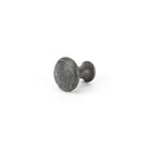 Beeswax Hammered Cabinet Knob - Small | From The Anvil-Cabinet Knobs-Yester Home