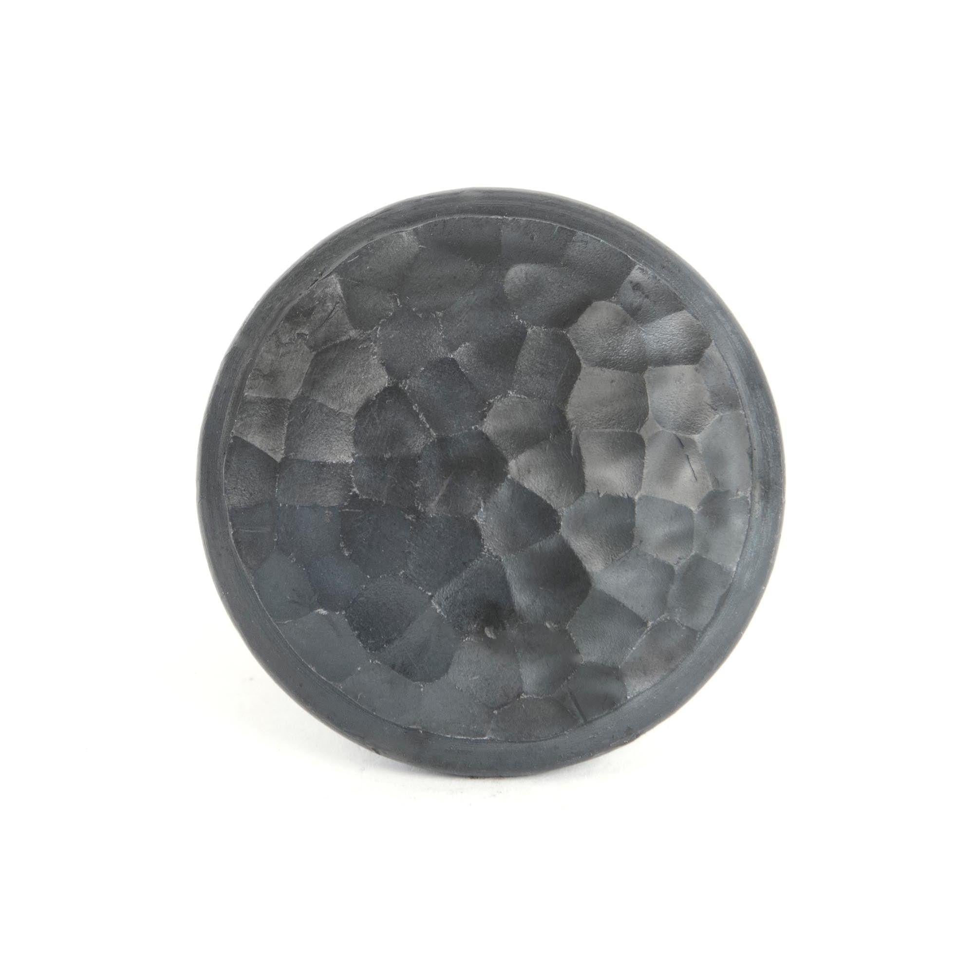 Beeswax Hammered Cabinet Knob - Small | From The Anvil - Cabinet Knobs - From The Anvil - Yester Home