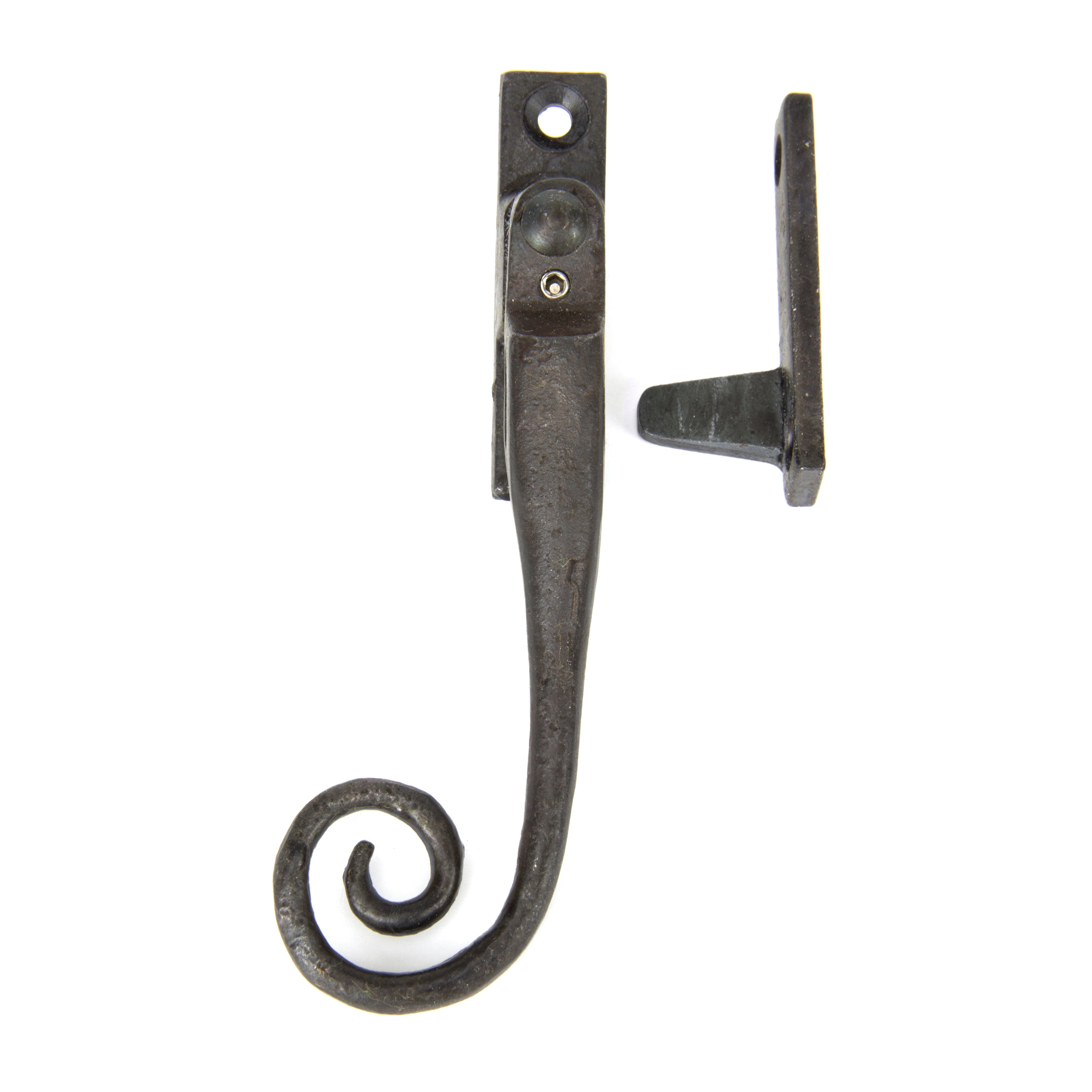 Beeswax LH Locking Night-vent Monkeytail Fastener | From The Anvil-Night-Vent Fasteners-Yester Home