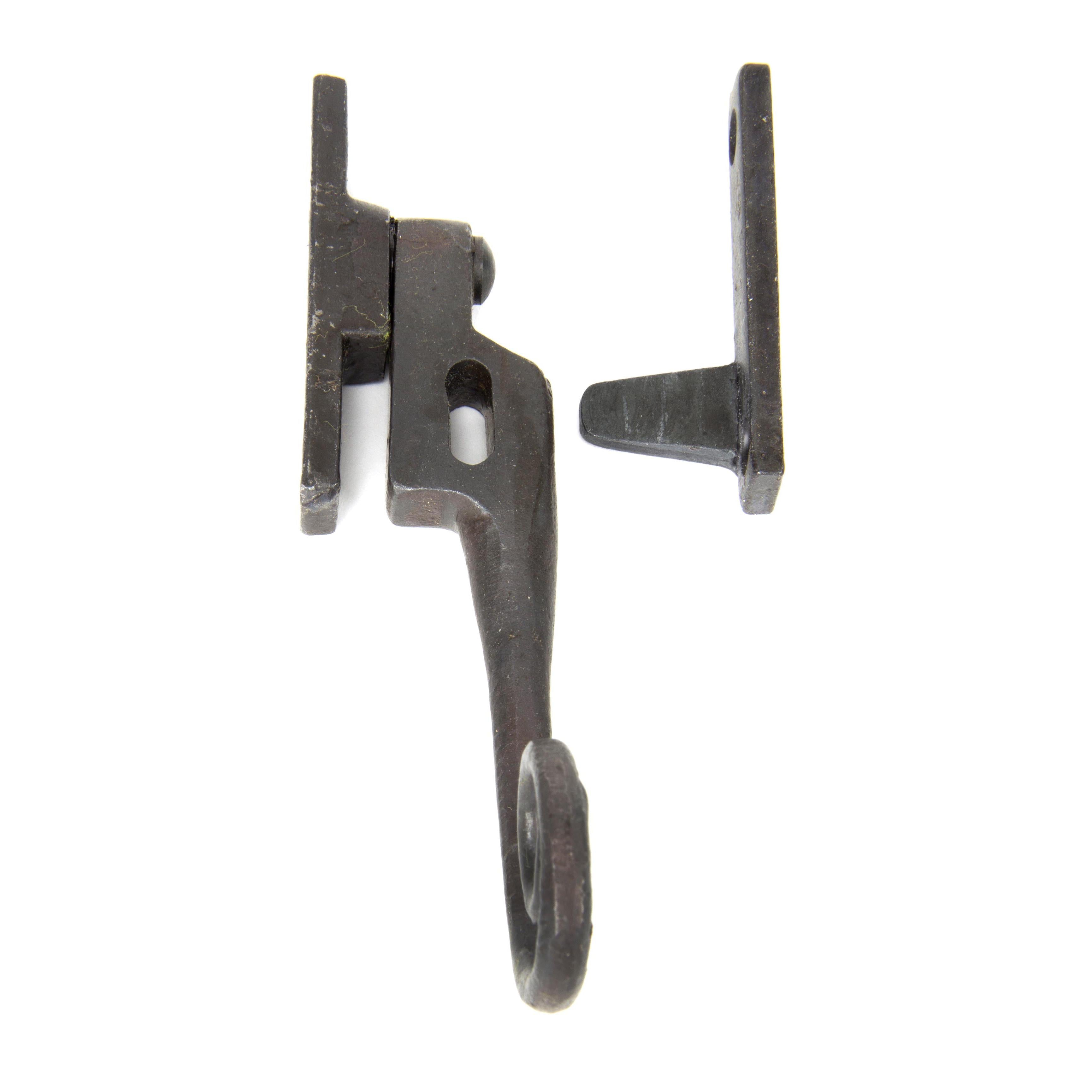 Beeswax LH Locking Night-vent Monkeytail Fastener | From The Anvil - Night-Vent Fasteners - From The Anvil - Yester Home