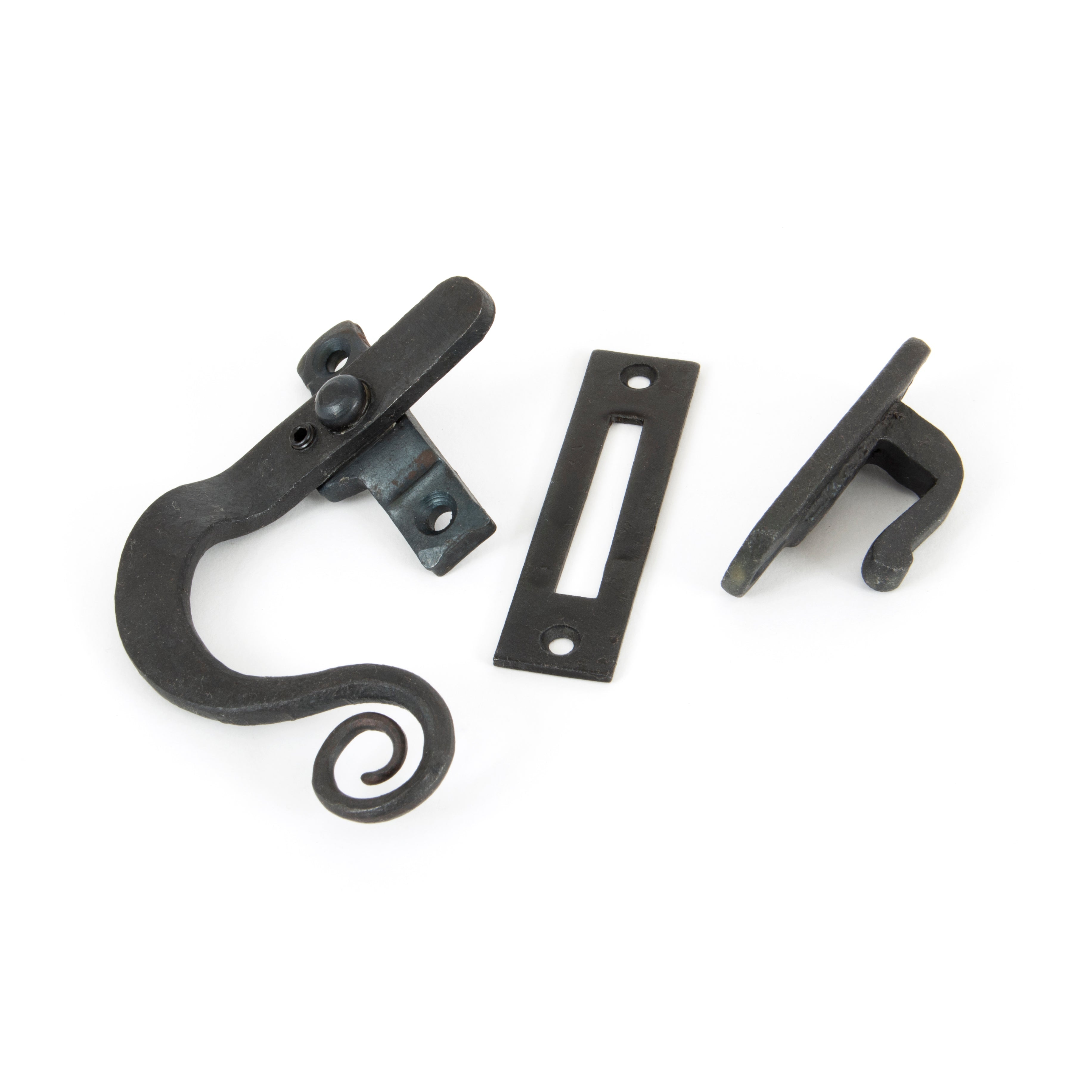 Beeswax Locking Monkeytail Fastener - LH | From The Anvil-Locking Fasteners-Yester Home