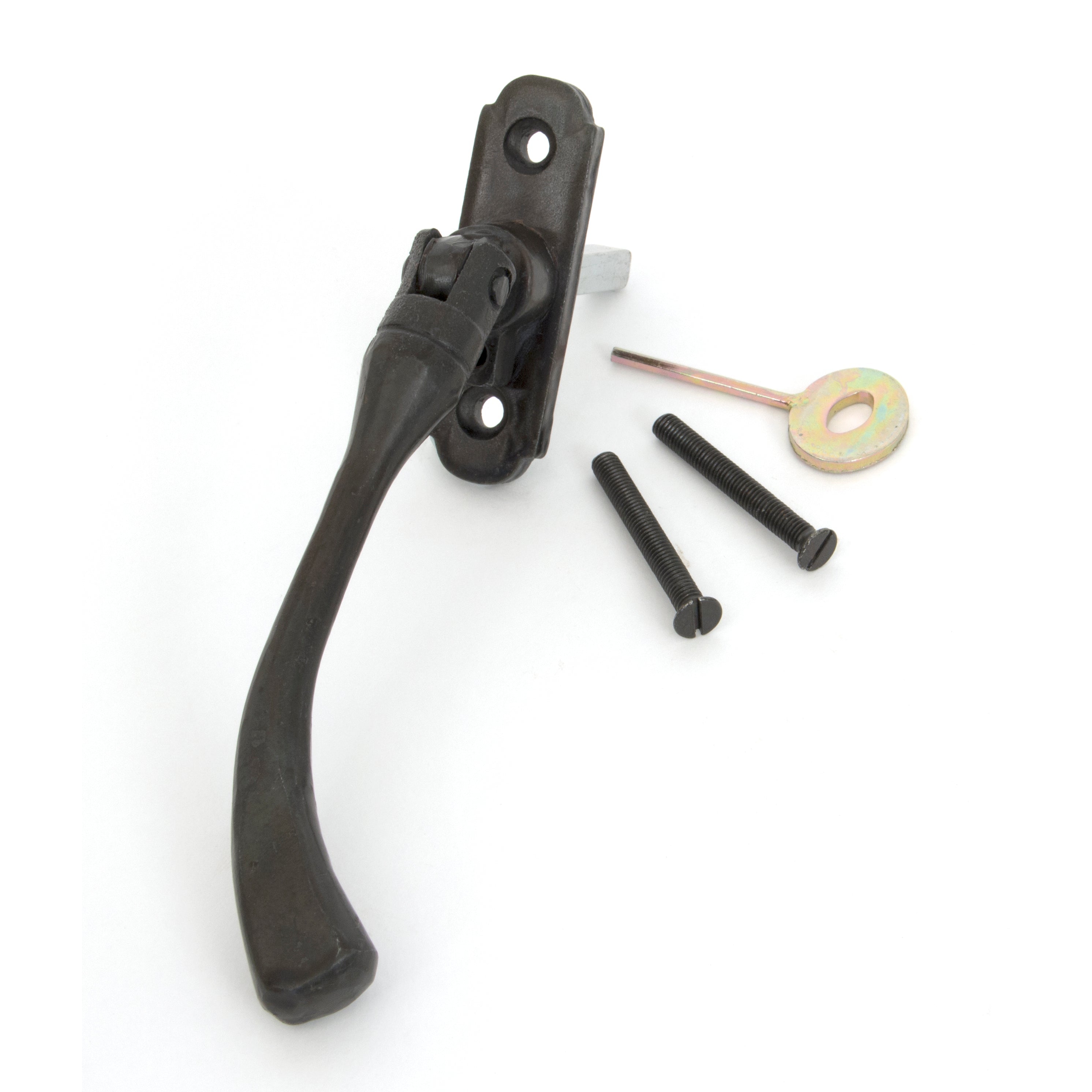 Beeswax Locking Peardrop Espag - RH | From The Anvil-Espag. Fasteners-Yester Home