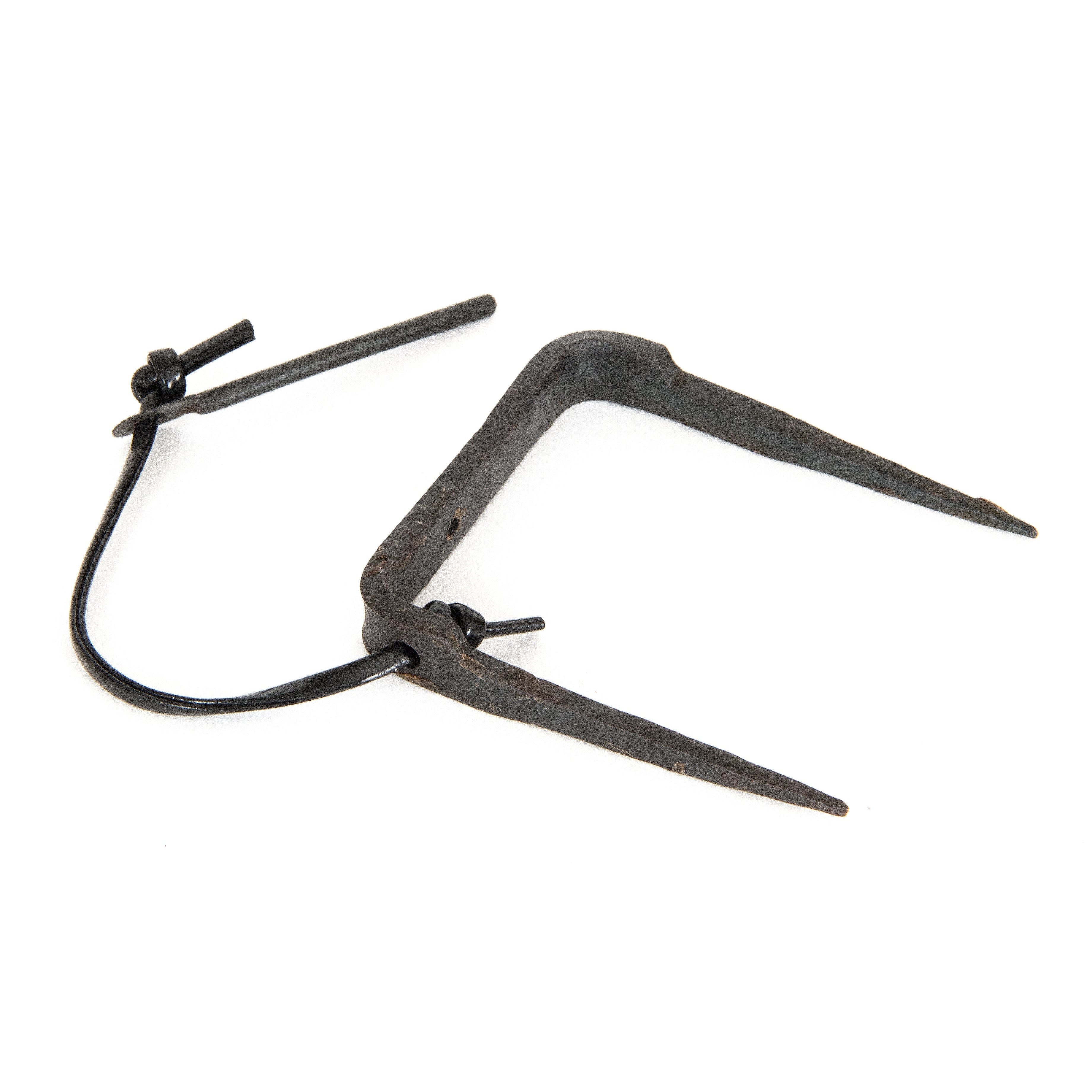 Beeswax Locking Staple Pin | From The Anvil-Staple Pins & Plates-Yester Home