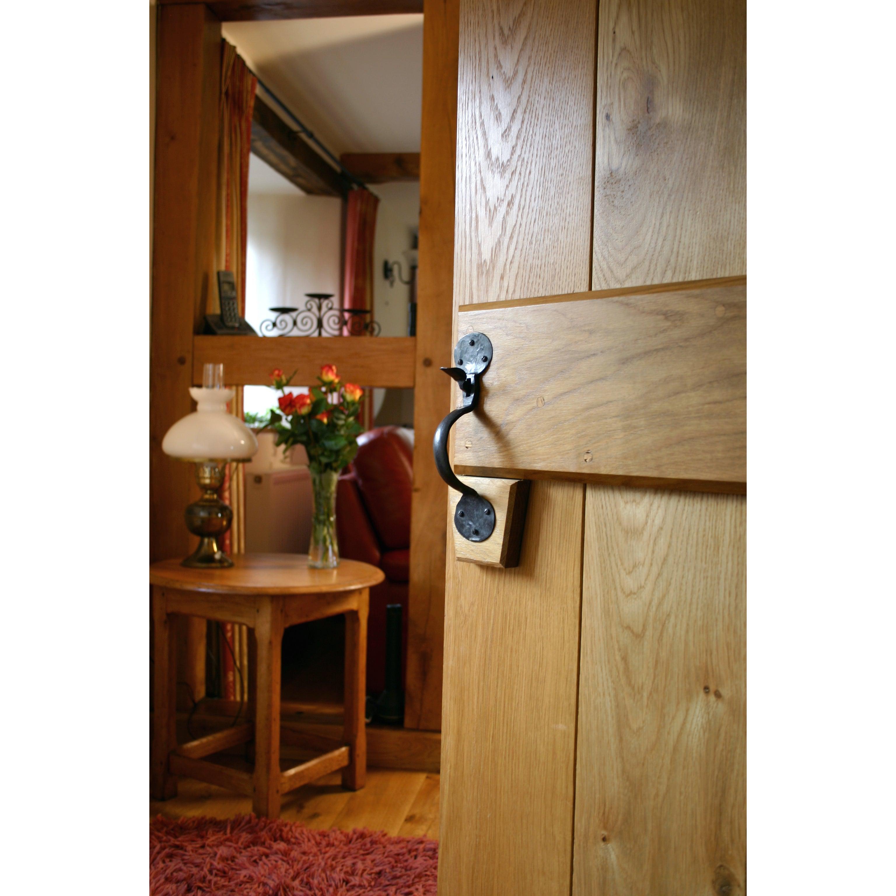 Beeswax Medium Bean Thumblatch - XL | From The Anvil-Thumblatches-Yester Home