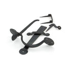 Beeswax Medium Bean Thumblatch - XL | From The Anvil - Thumblatches - From The Anvil - Yester Home