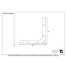 Beeswax Mending Bracket | From The Anvil-Mending Brackets-Yester Home
