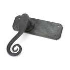 Beeswax Monkeytail Lever Latch Set | From The Anvil - Lever Latch - From The Anvil - Yester Home
