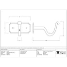 Beeswax Mounting Bracket (pair) | From The Anvil - Brackets - From The Anvil - Yester Home